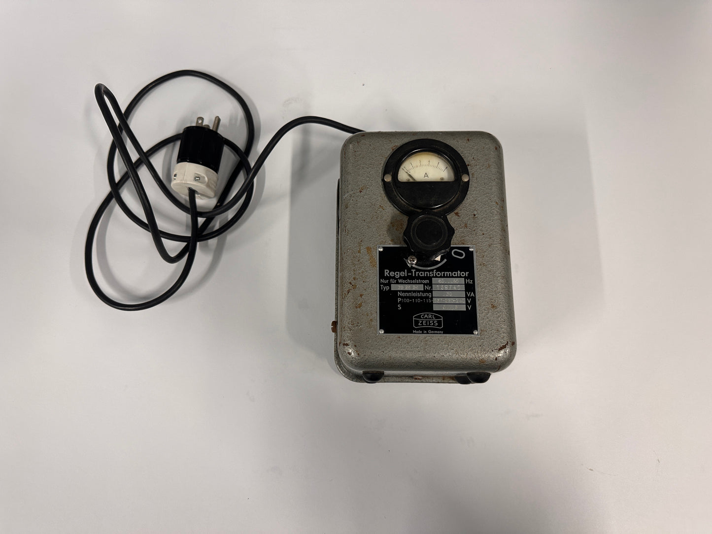 Regel-Transformator RTW 30 Carl Zeiss Power Supply 50-60 Hz