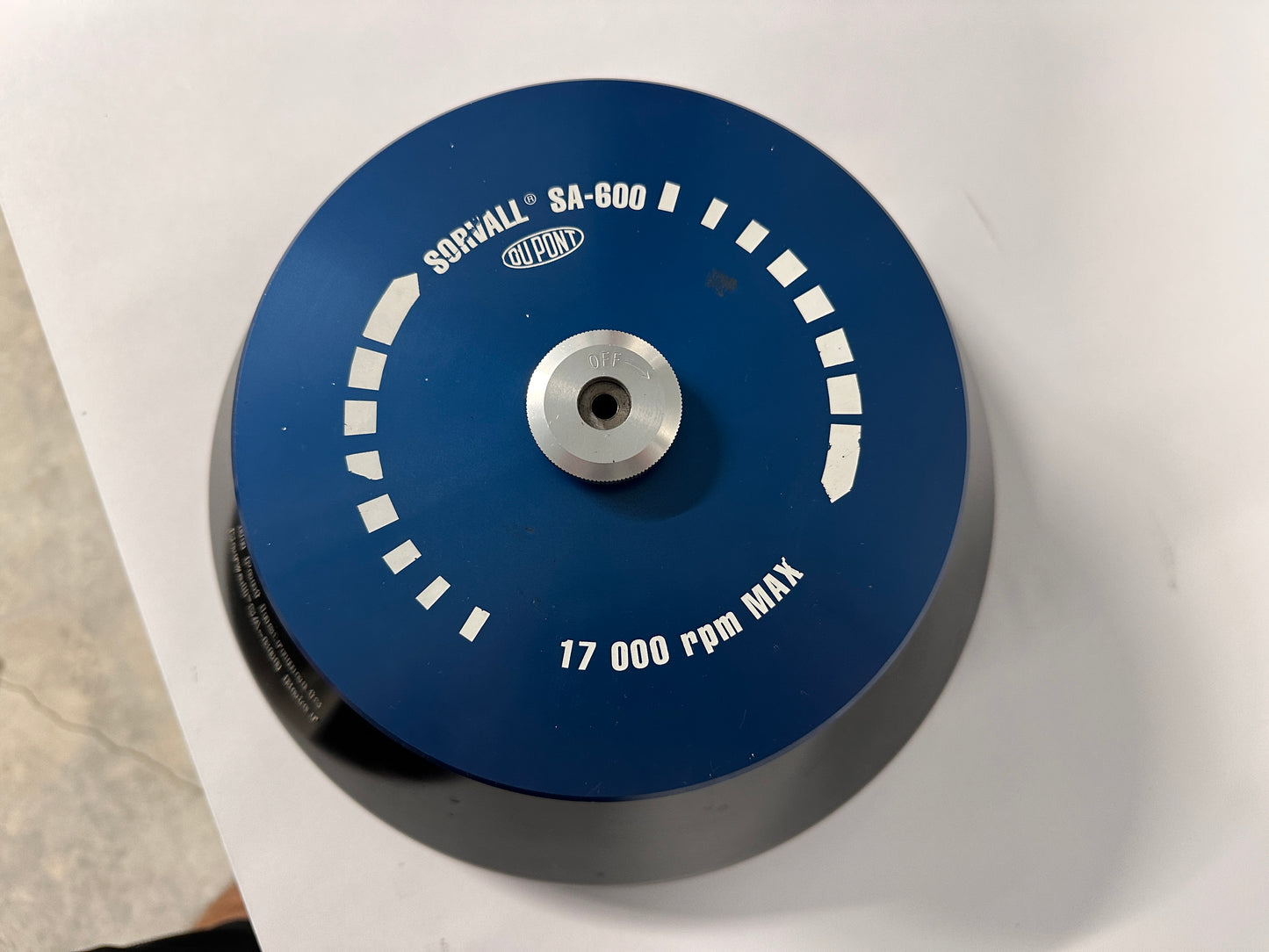 Sorvall SA-600 Fixed-Angle Centrifuge Rotor 12x50mL 17000 RPM
