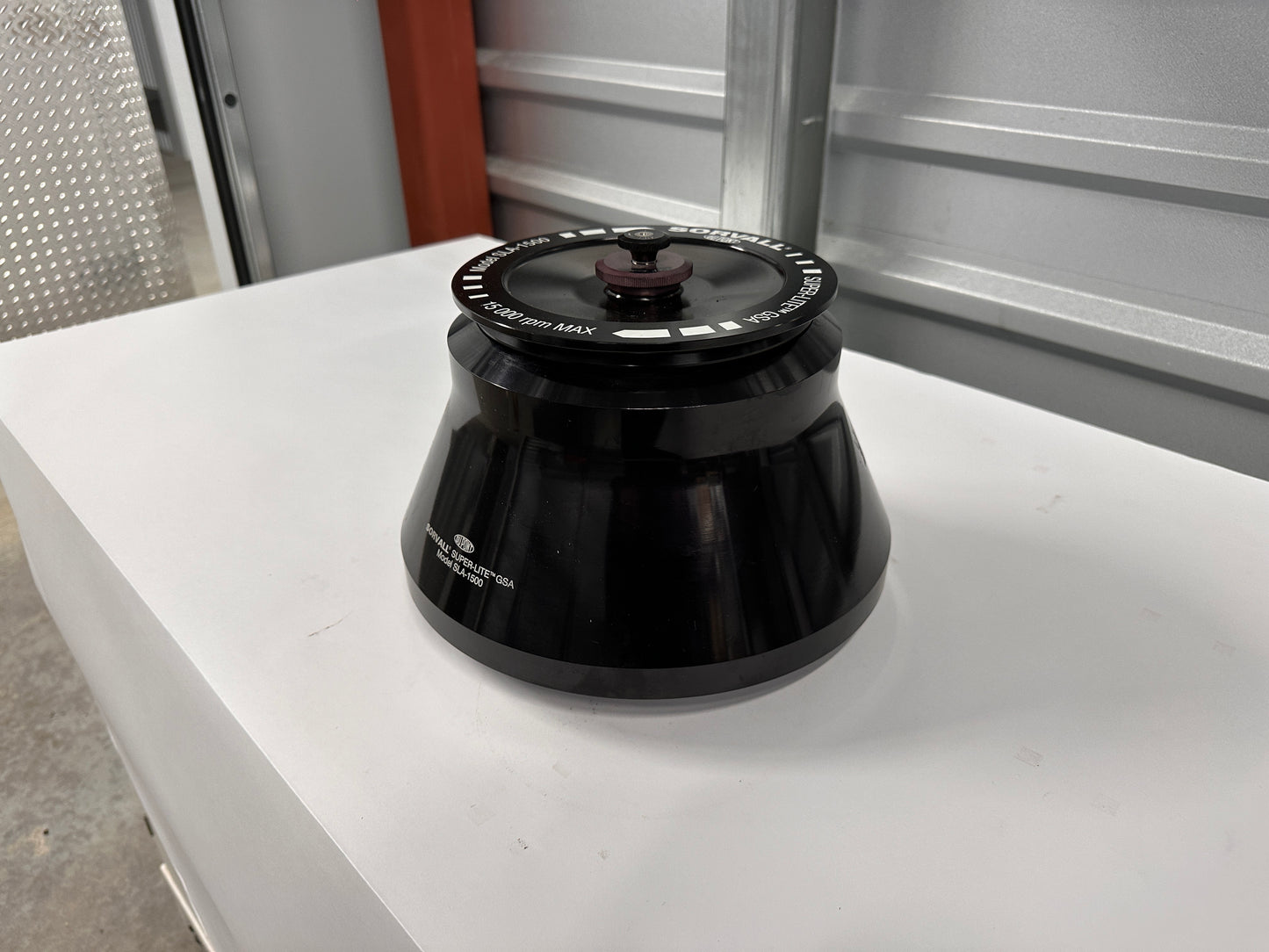 Sorvall SLA-1500 Super-Lite GSA Centrifuge Rotor + Lid 6x250mL