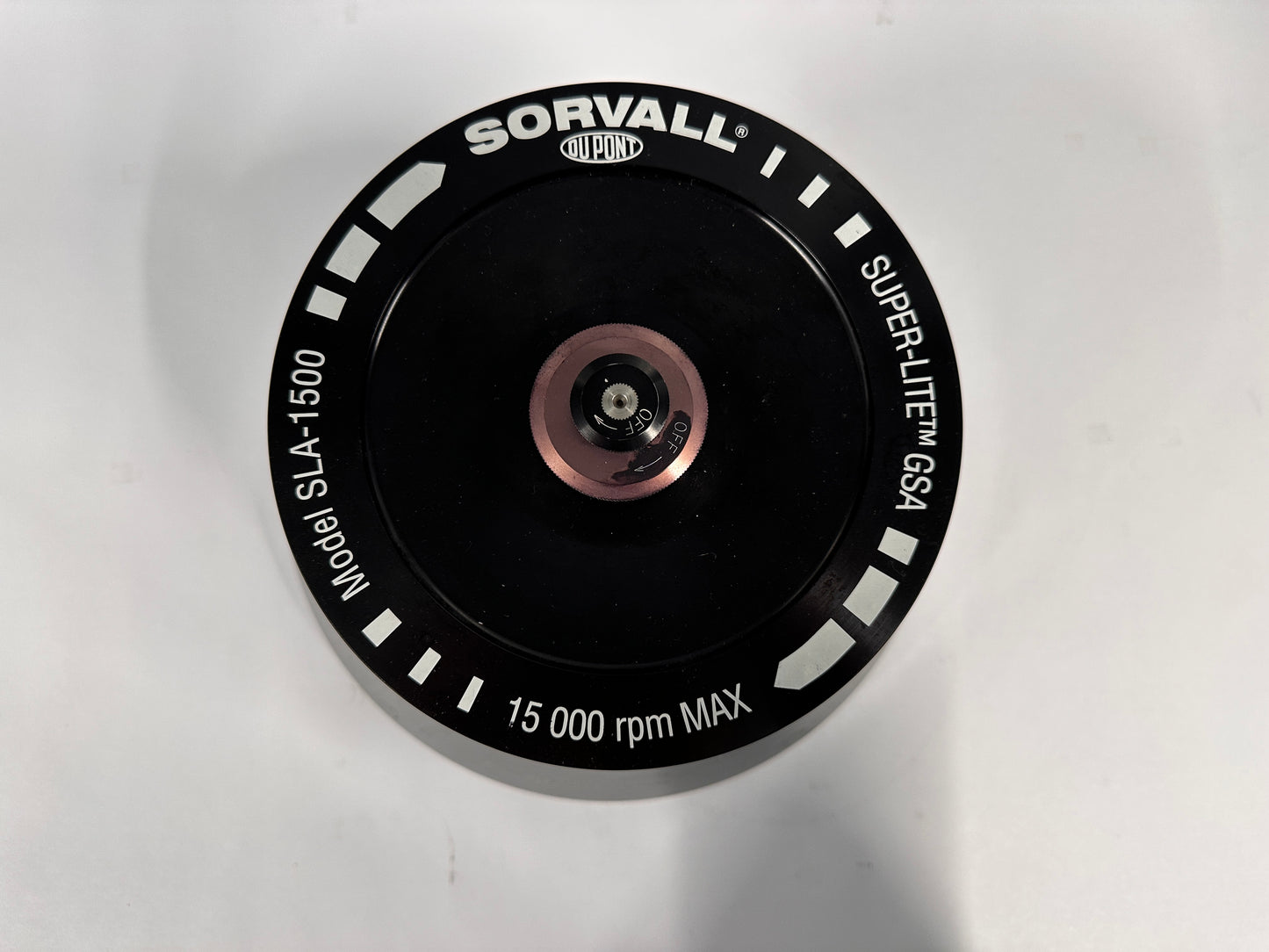 Sorvall SLA-1500 Super-Lite GSA Centrifuge Rotor + Lid 6x250mL