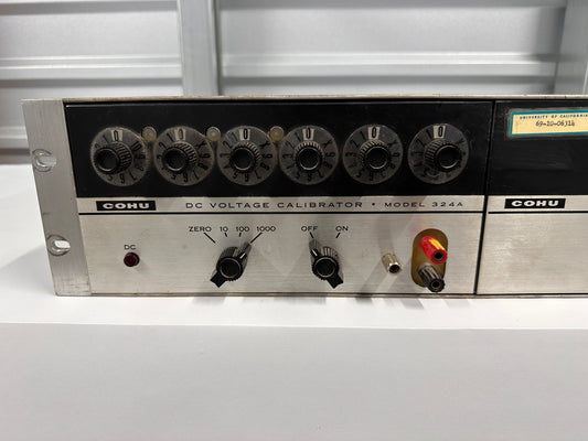DC VOLTAGE CALIBRATOR MODEL 324A