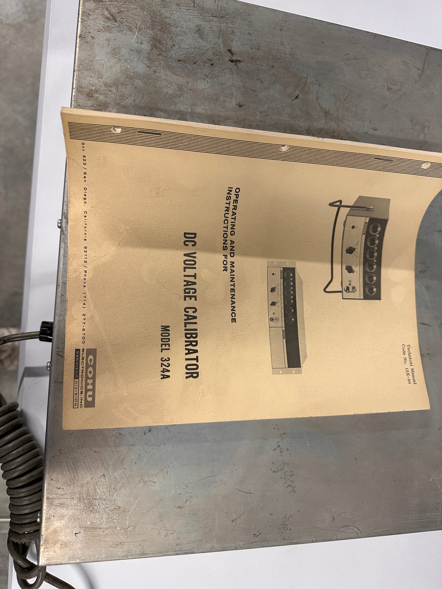 DC VOLTAGE CALIBRATOR MODEL 324A