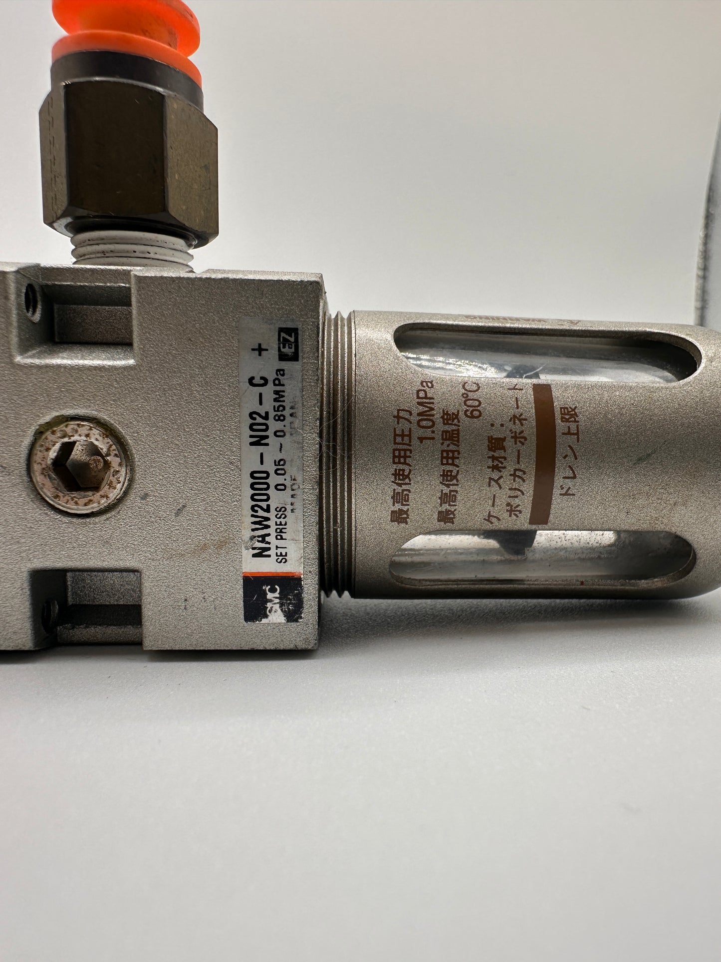 SMC NAW2000-NO2-C Filter Air Regulator 0.05-0.85MPa 145psi