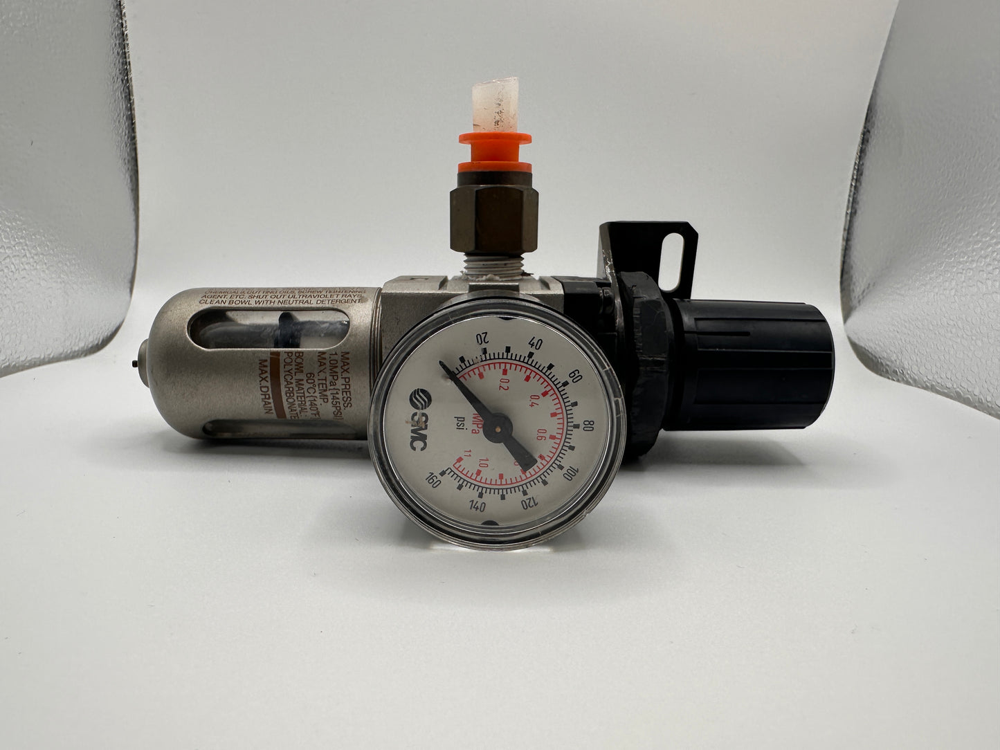 SMC NAW2000-NO2-C Filter Air Regulator 0.05-0.85MPa 145psi