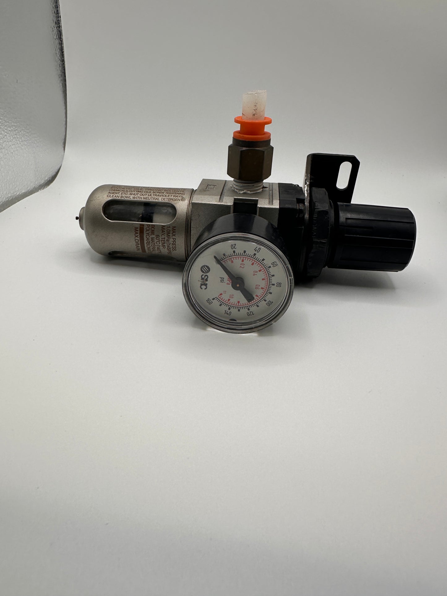 SMC NAW2000-NO2-C Filter Air Regulator 0.05-0.85MPa 145psi