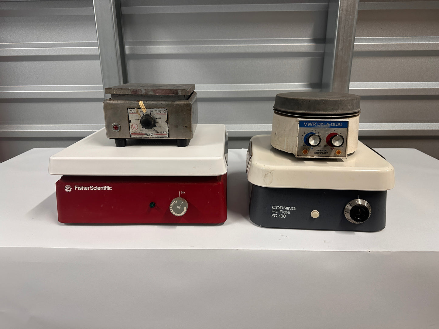 Corning PC-100 Magnetic Hotplate Stirrer Lot (READ DESC)