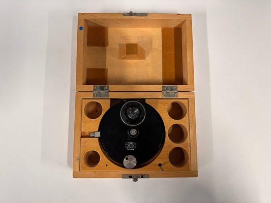 CARL ZEISS PHASE CONTRAST CONDENSER in WOODEN CASE