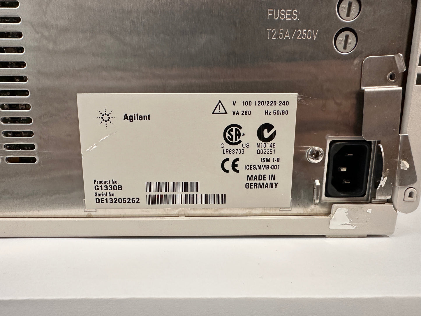 Agilent 1100 Series G1330A ALS Therm Autosampler Thermostat