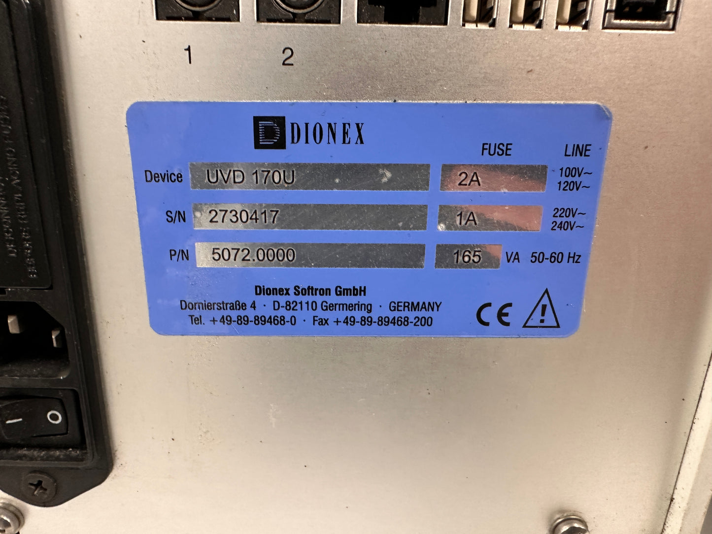 Dionex Summit HPLC System with UVD170U and P680 HPLC Pump [#230101]