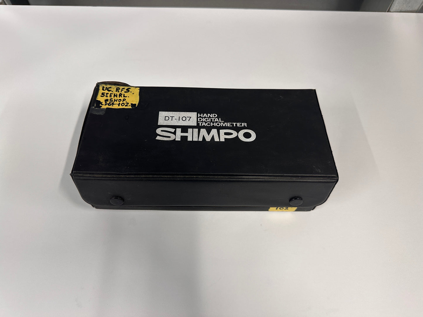 Shimpo Dt-107 Tachometer w/ spin wheel
