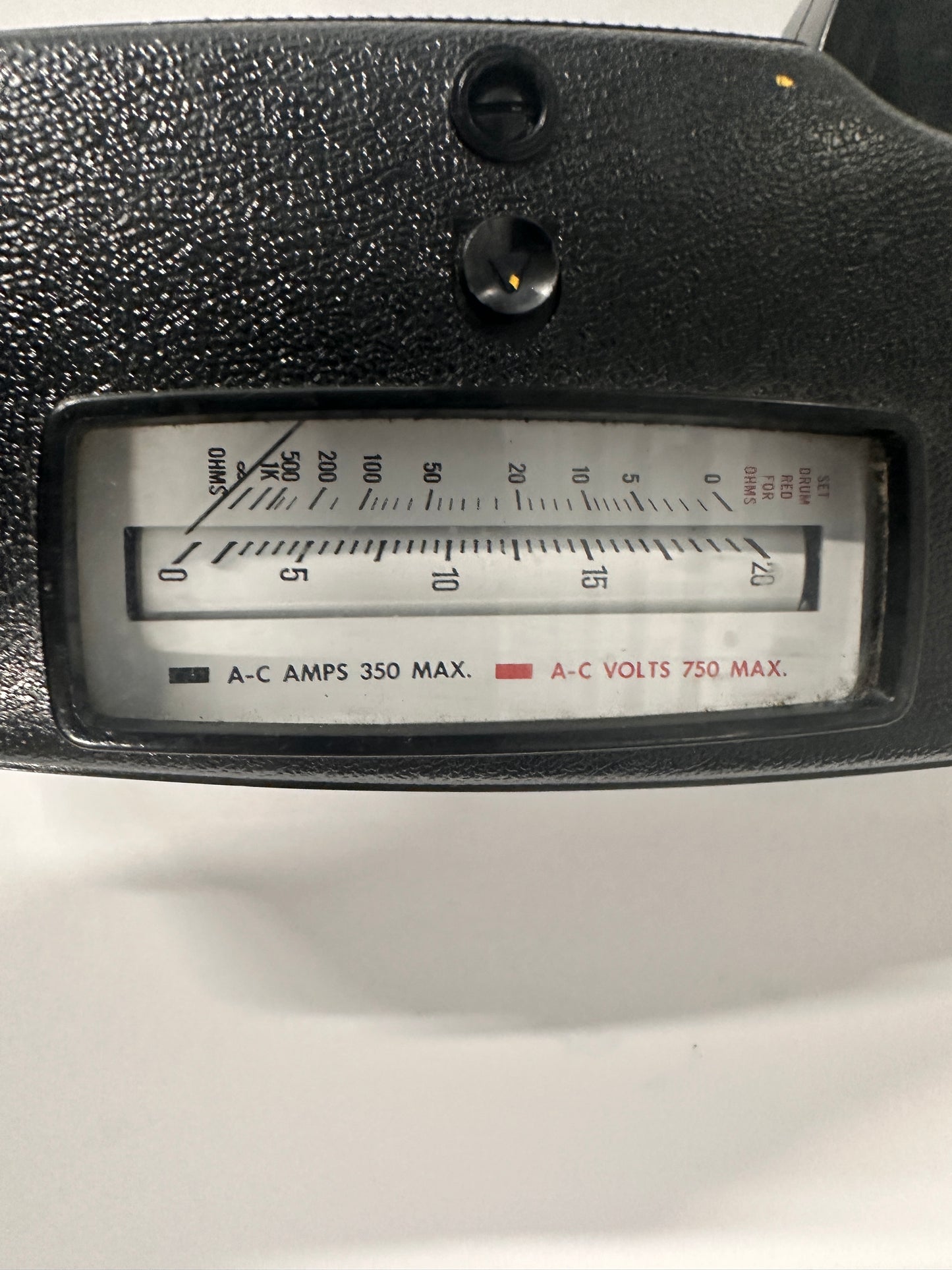 GENERAL ELECTRIC Clamp-On Ammeter and Voltmeter
